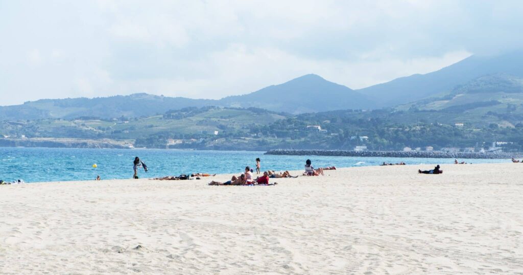strand-centrum-argeles-sur-mer-geschaald