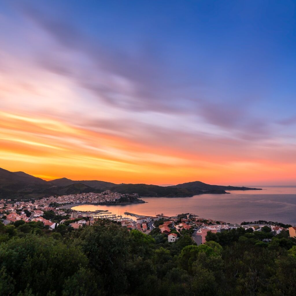 Banyuls-sur-Mer l'étape de la balade du sentier du littoral alentours de notre camping Taxo les Pins à Argelès-sur-Mer