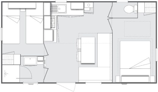 2 comfort kamers